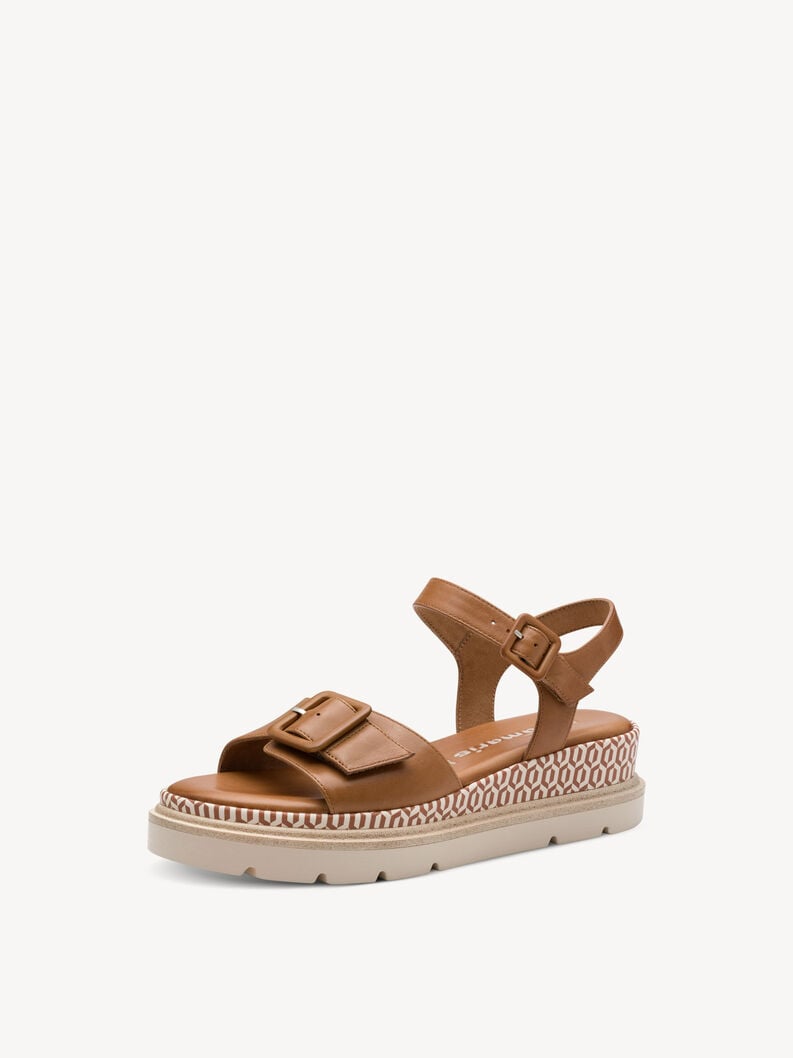 Tamaris Ledersandalette - Braun