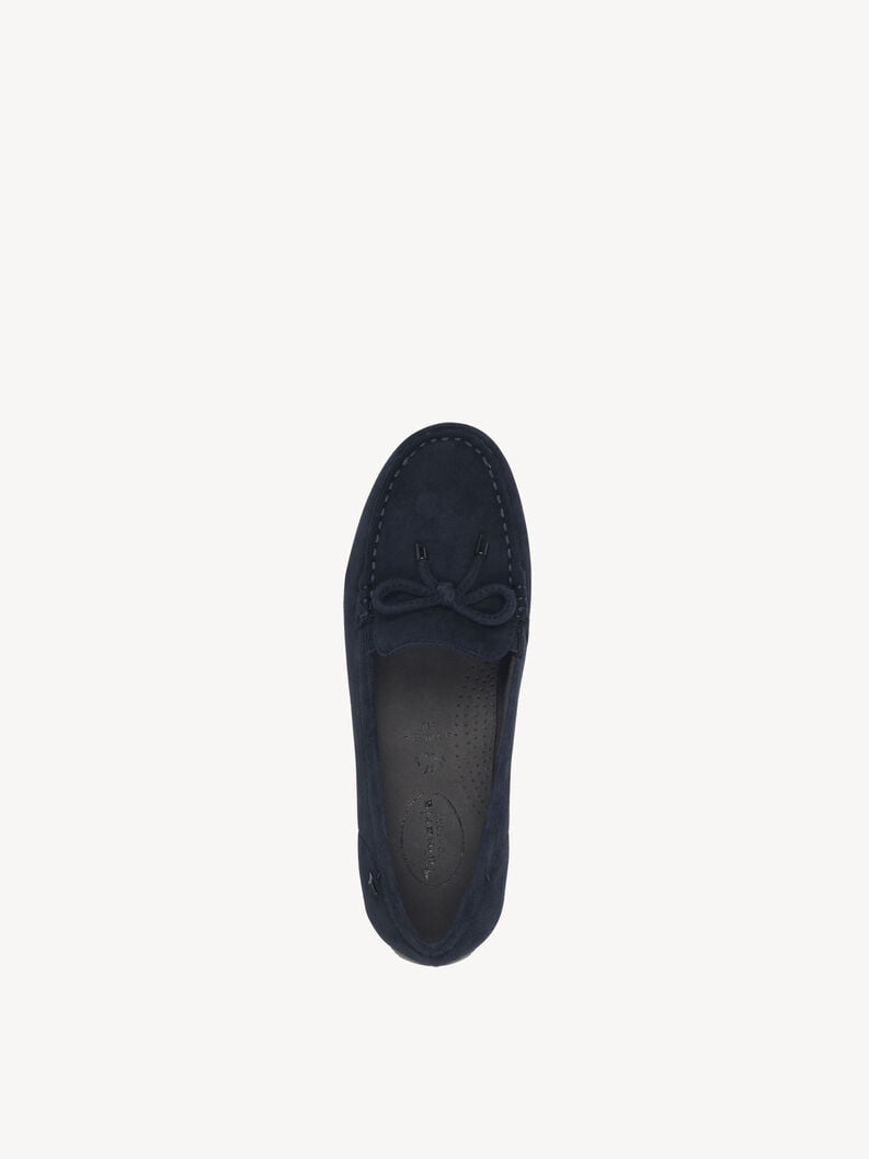 Tamaris Lederslipper - Blau