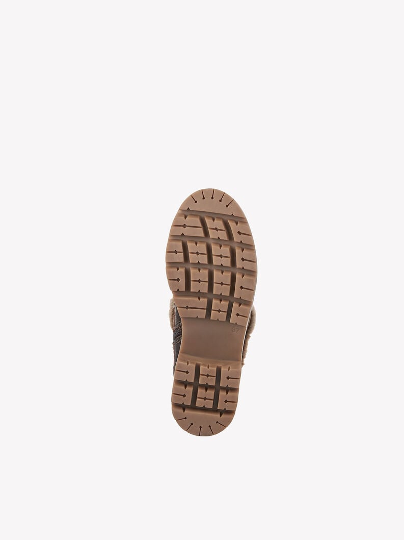 Tamaris Lederstiefelette - Braun Warmfutter