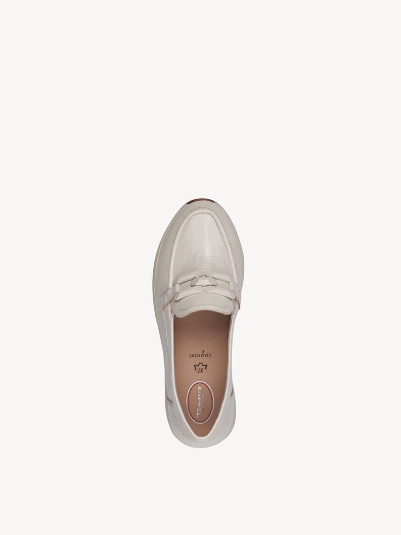 Tamaris Lederslipper - Beige