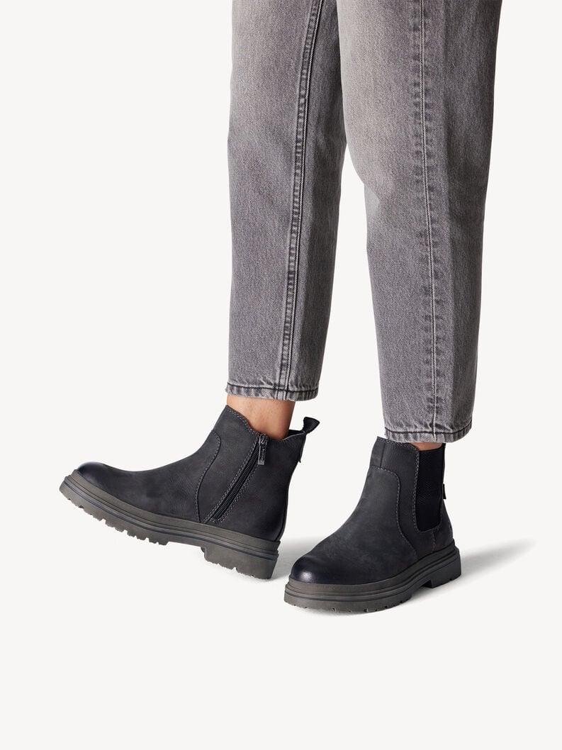 Tamaris Stiefelette - Grau Warmfutter