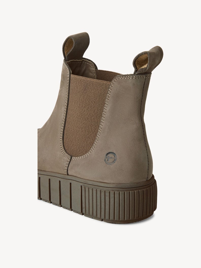 Tamaris Leder Chelsea Boot - Beige