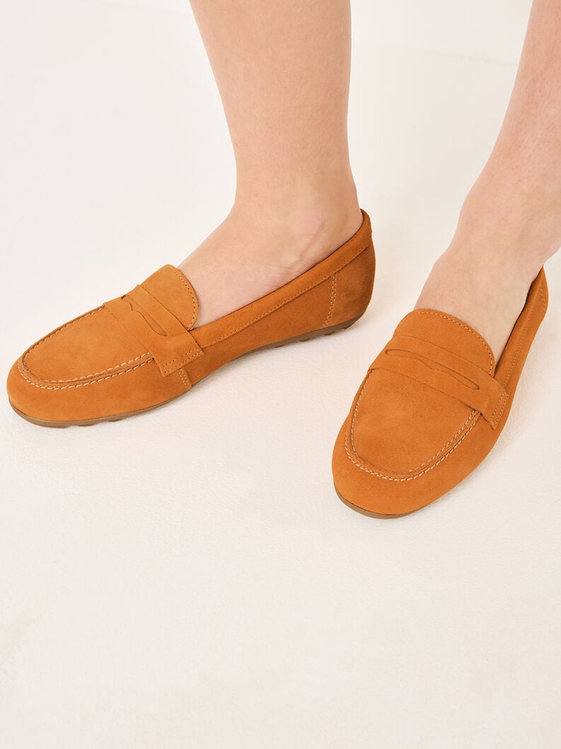 Tamaris Ledermoccassin - Orange