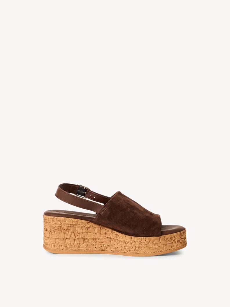 Tamaris Ledersandalette - Braun