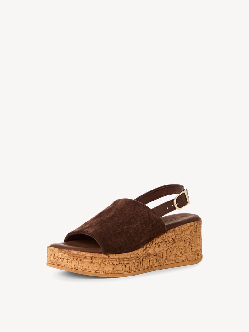 Tamaris Ledersandalette - Braun