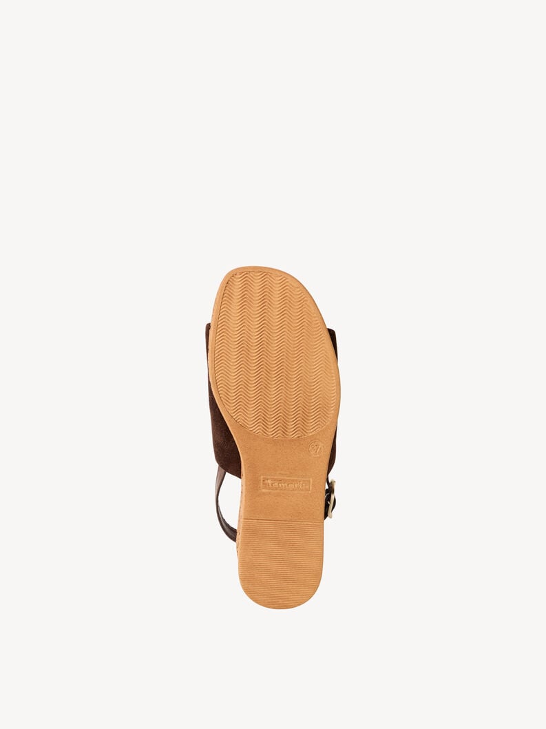 Tamaris Ledersandalette - Braun