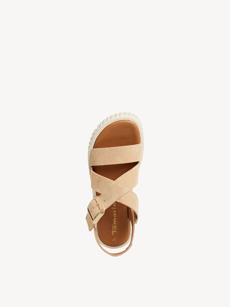 Tamaris Ledersandalette - Beige