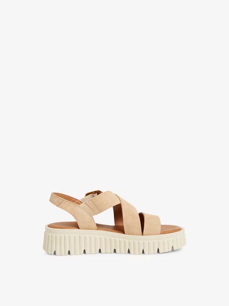 Tamaris Ledersandalette - Beige