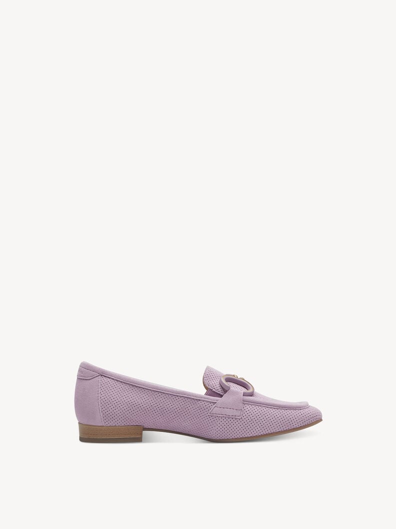 Tamaris Lederslipper - Lila