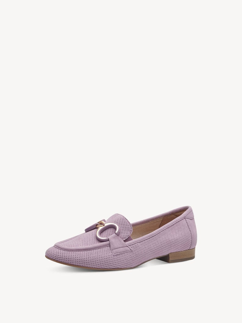 Tamaris Lederslipper - Lila