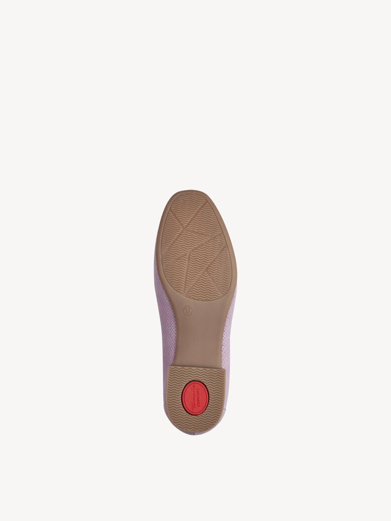 Tamaris Lederslipper - Lila