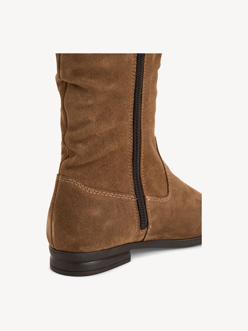 Tamaris Lederstiefel - Braun