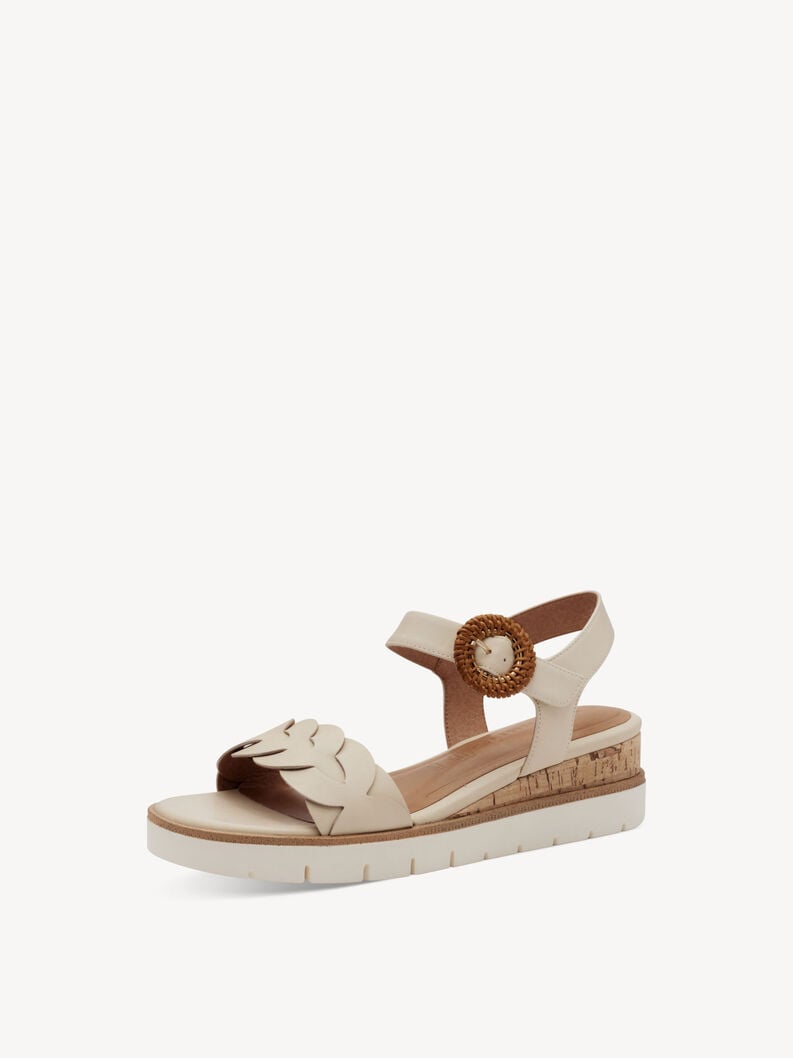 Tamaris Ledersandalette - Beige