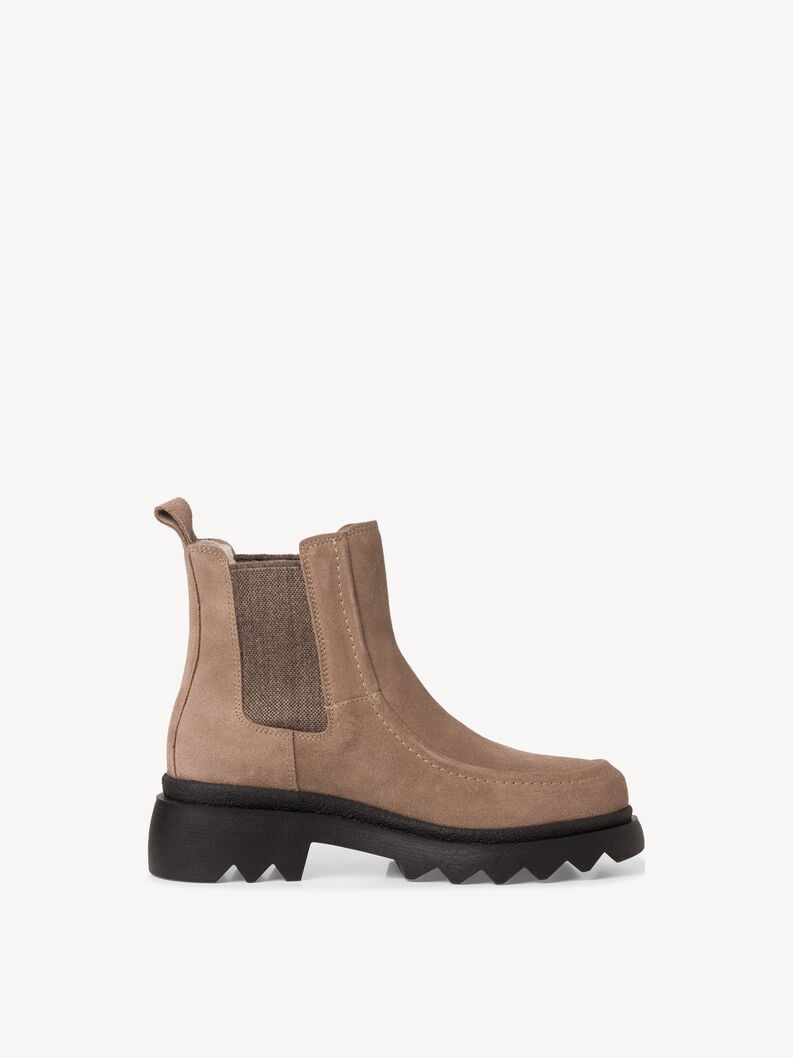 Tamaris Leder Chelsea Boot - Beige