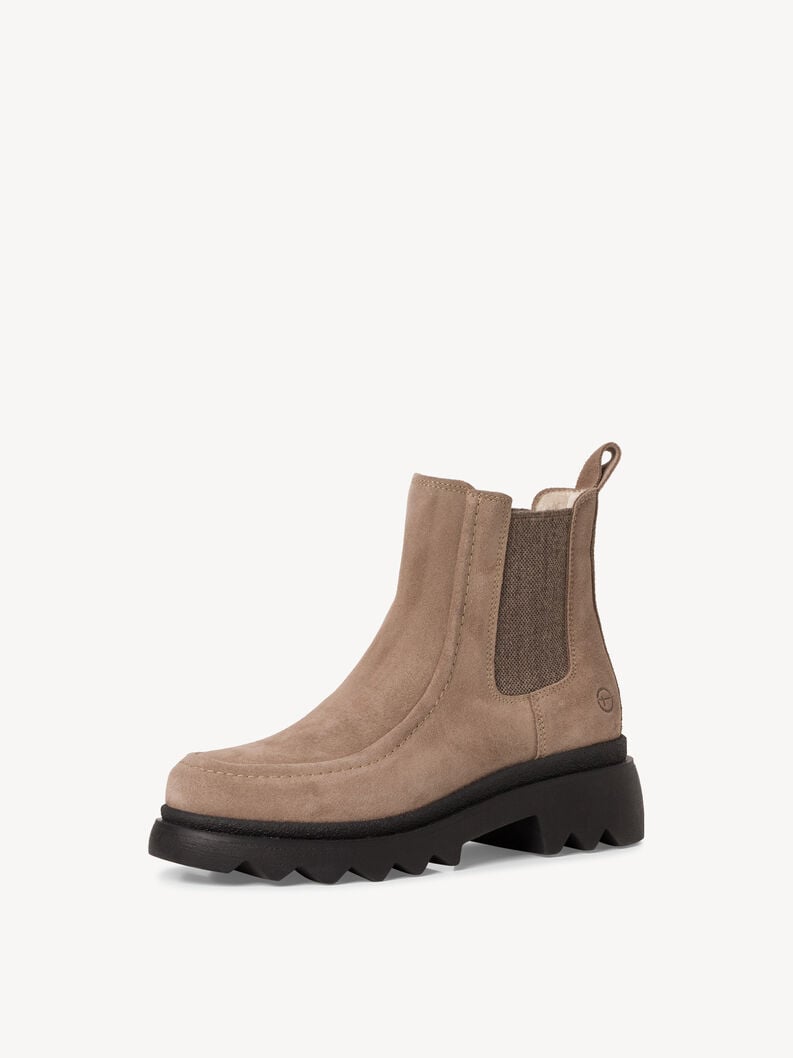 Tamaris Leder Chelsea Boot - Beige