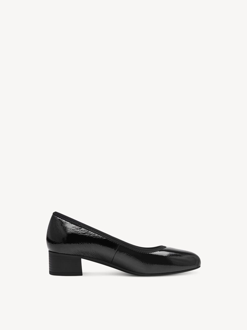 Tamaris Lederpumps - Schwarz
