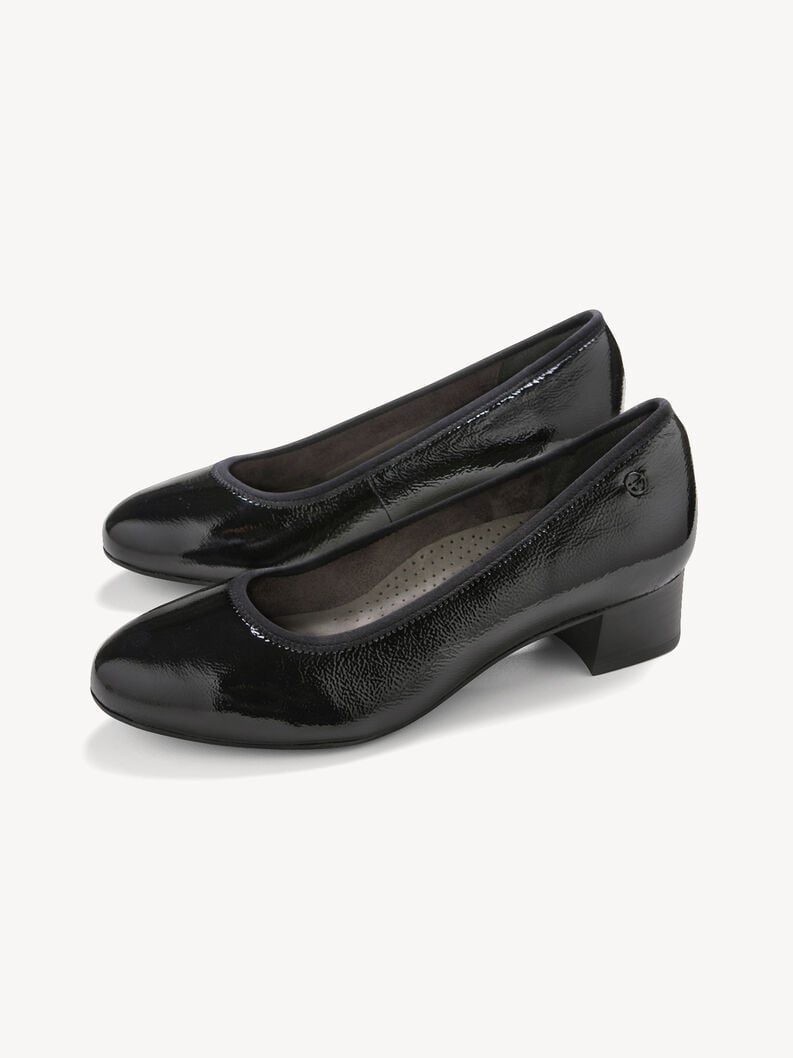 Tamaris Lederpumps - Schwarz