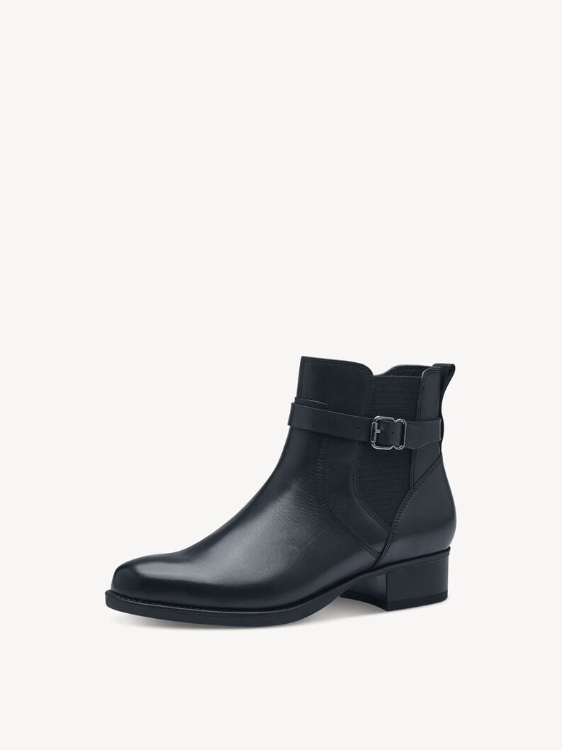 Tamaris Leder Chelsea Boot - Blau
