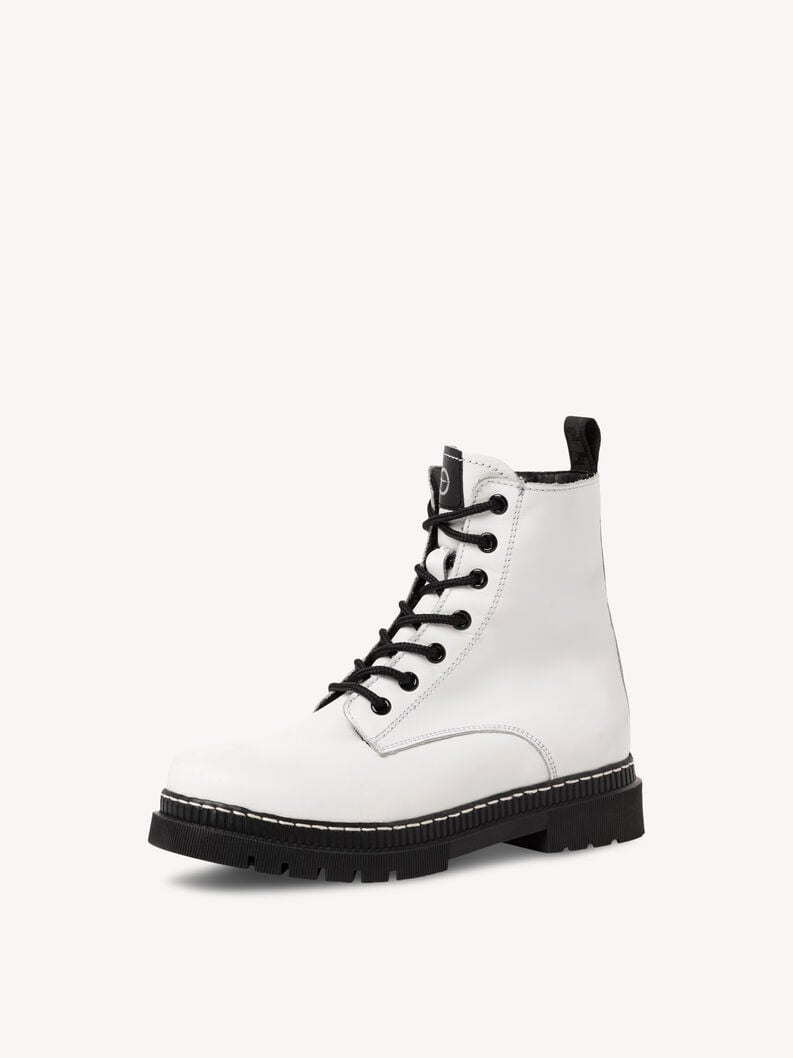 Tamaris Stiefelette - Weiß Warmfutter