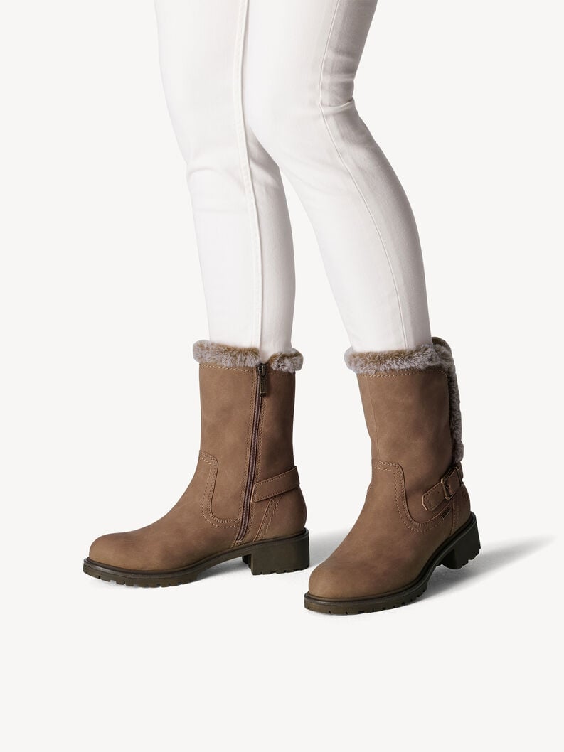 Tamaris Stiefelette - Braun Warmfutter