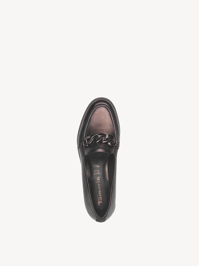 Tamaris Lederslipper - Braun