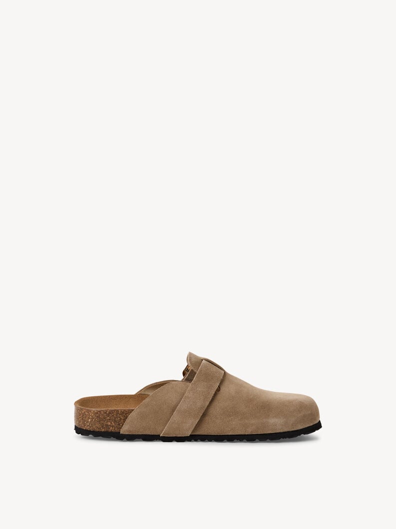 Tamaris Lederpantolette - Beige