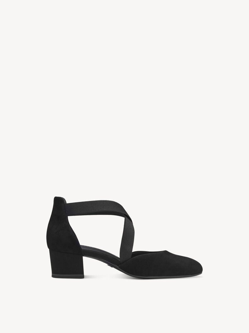 Tamaris Lederpumps - Schwarz