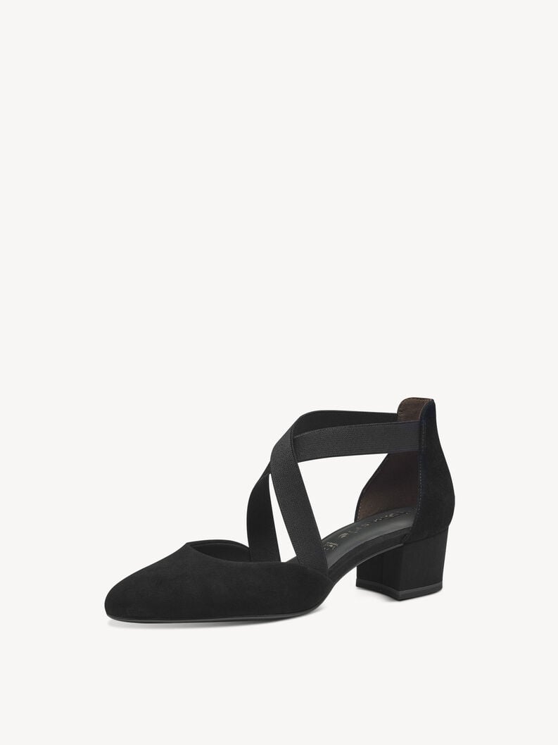 Tamaris Lederpumps - Schwarz