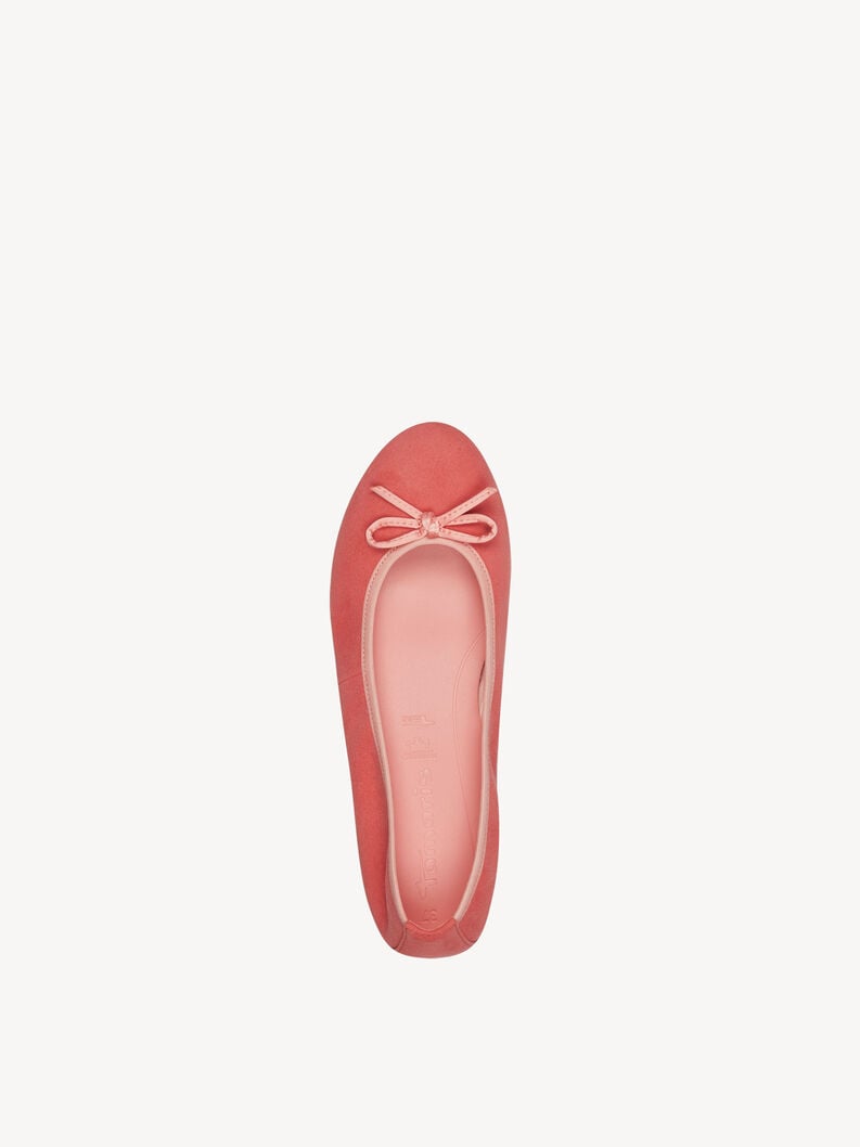 Tamaris Lederballerina - Rot