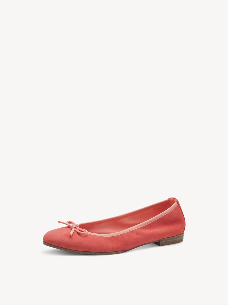 Tamaris Lederballerina - Rot