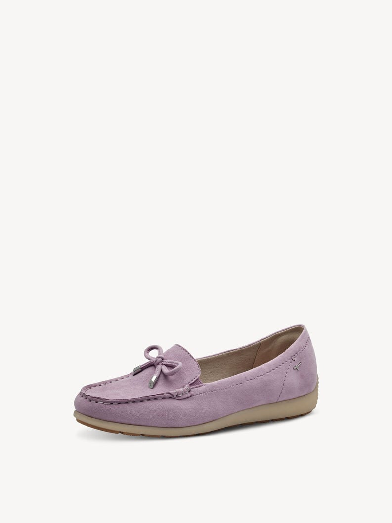 Tamaris Lederslipper - Lila
