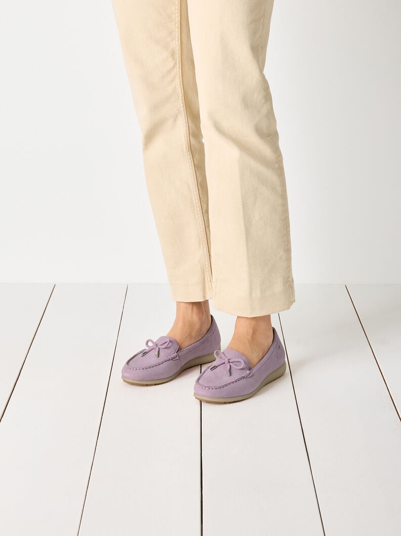Tamaris Lederslipper - Lila