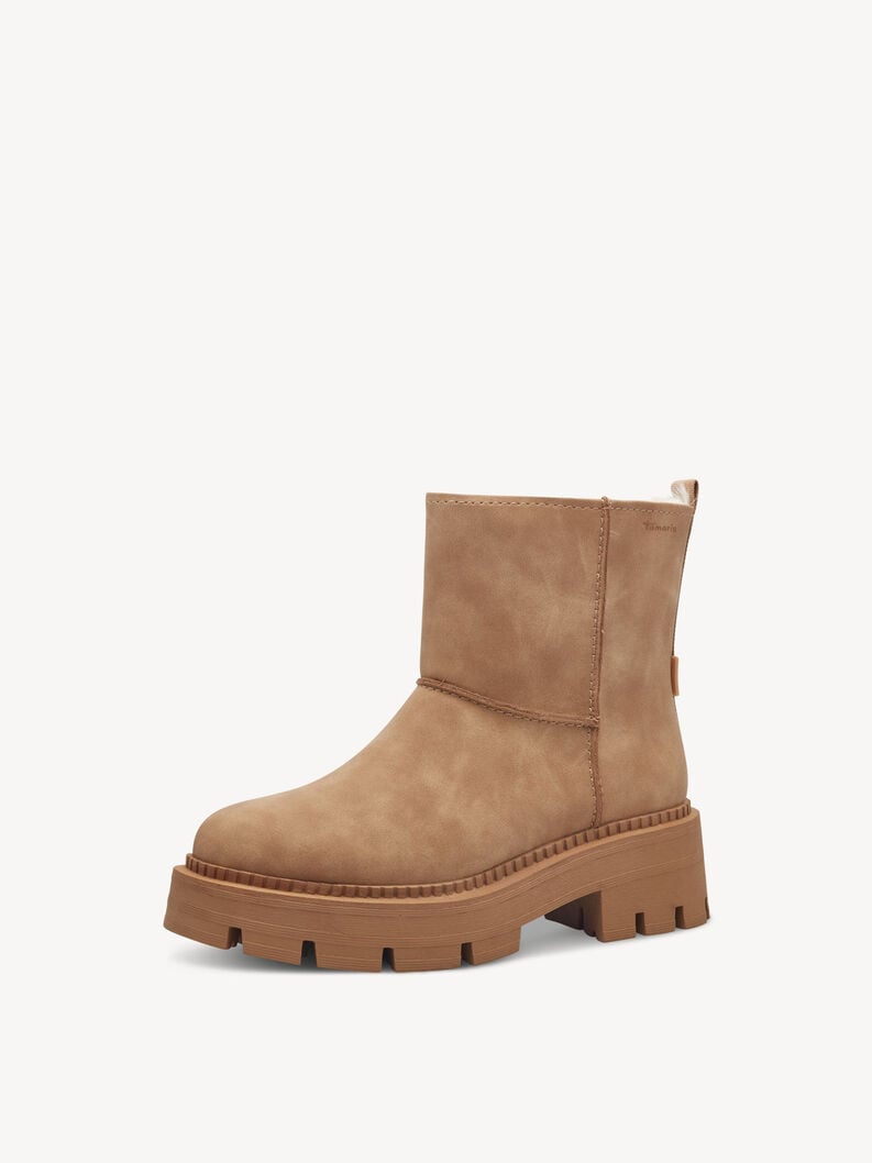 Tamaris Stiefelette - Braun Warmfutter