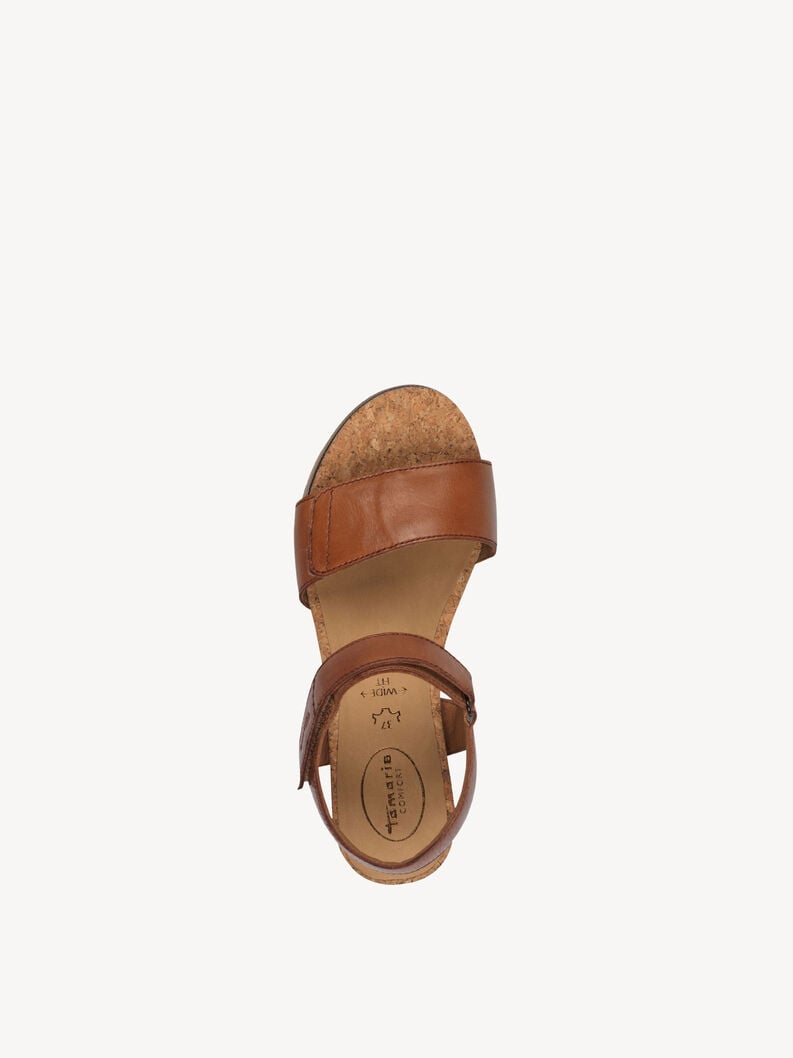 Tamaris Ledersandalette - Braun