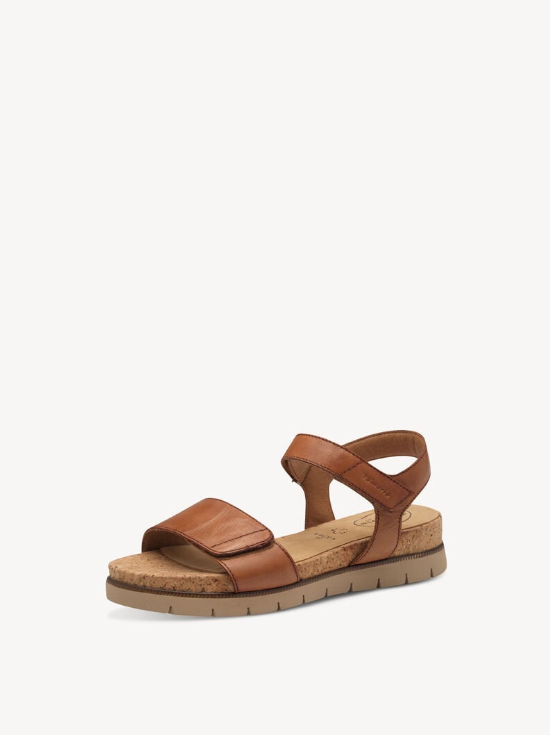 Tamaris Ledersandalette - Braun