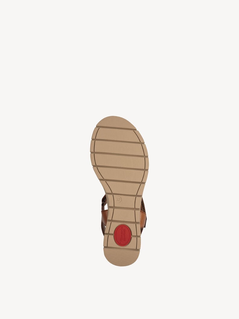 Tamaris Ledersandalette - Braun