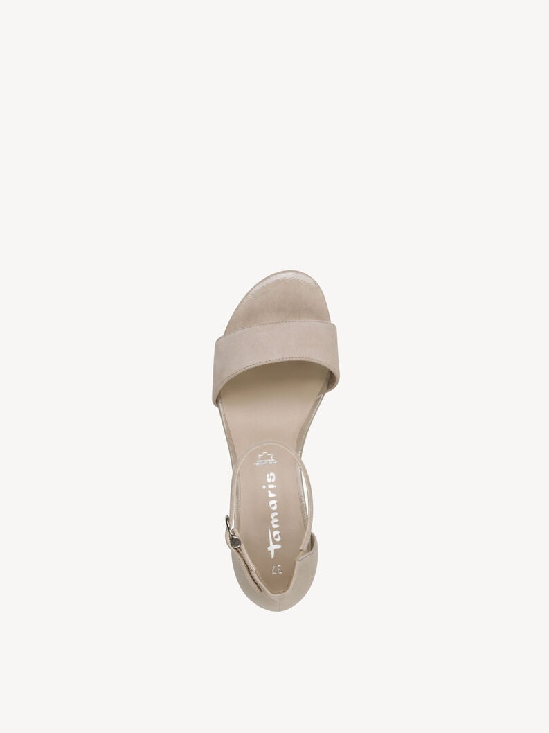 Tamaris Ledersandalette - Grau