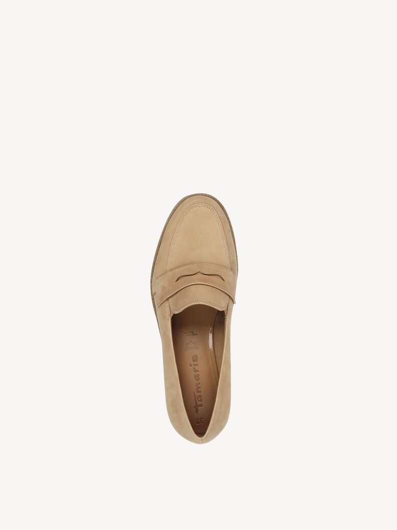 Tamaris Lederslipper - Braun