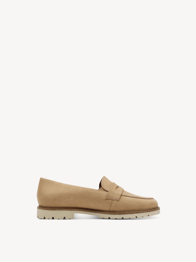 Tamaris Lederslipper - Braun