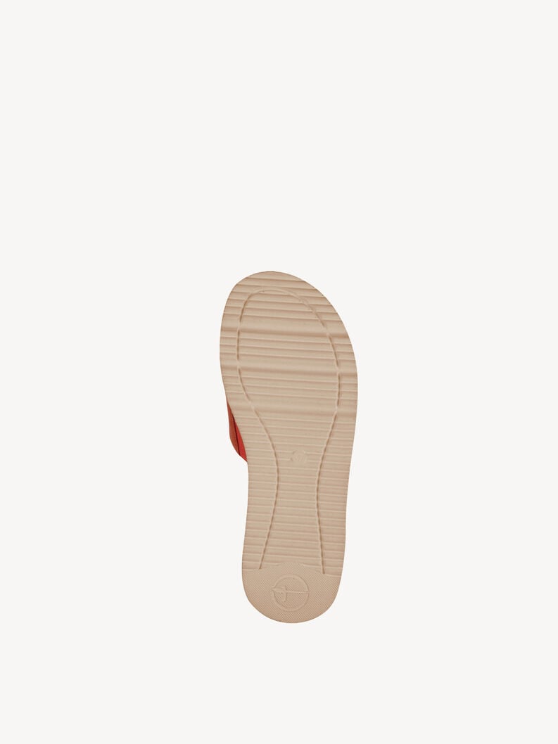 Tamaris Lederpantolette - Orange