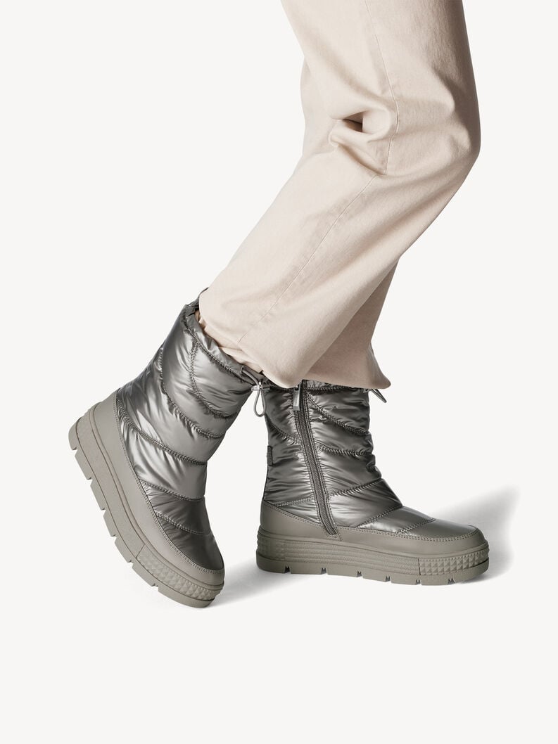 Tamaris Stiefelette - Beige Warmfutter