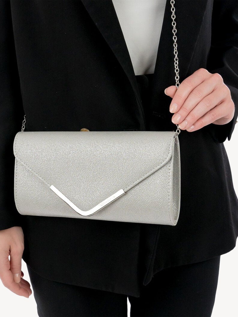 Tamaris Clutch - Silber