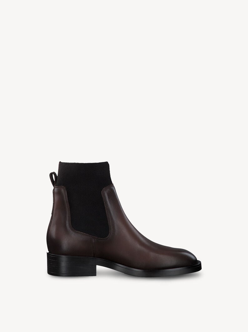 Tamaris Leder Chelsea Boot - Braun