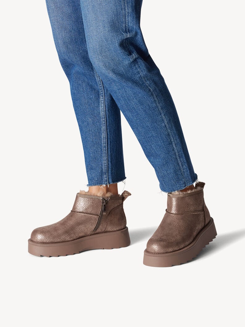 Tamaris Stiefelette - Metallic Warmfutter