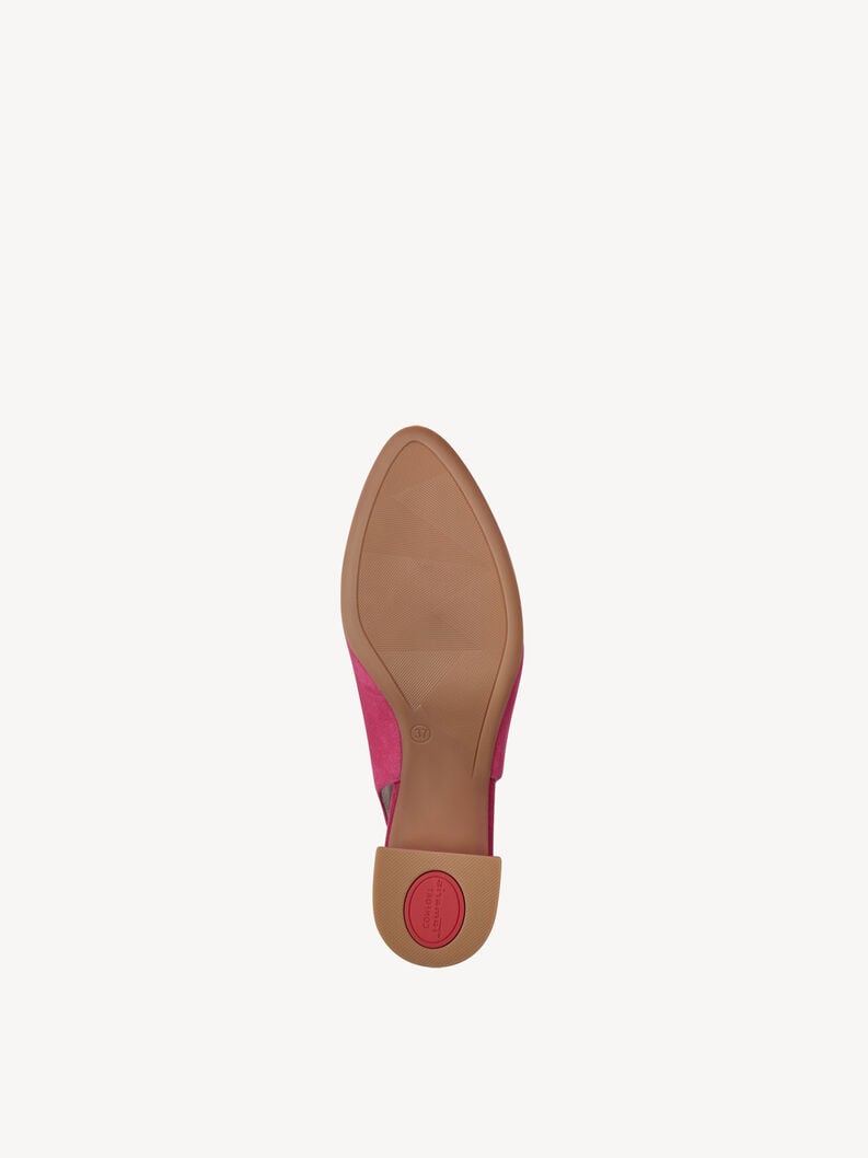 Tamaris Lederslingpumps - Pink