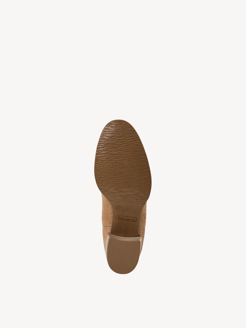 Tamaris Leder Chelsea Boot - Beige