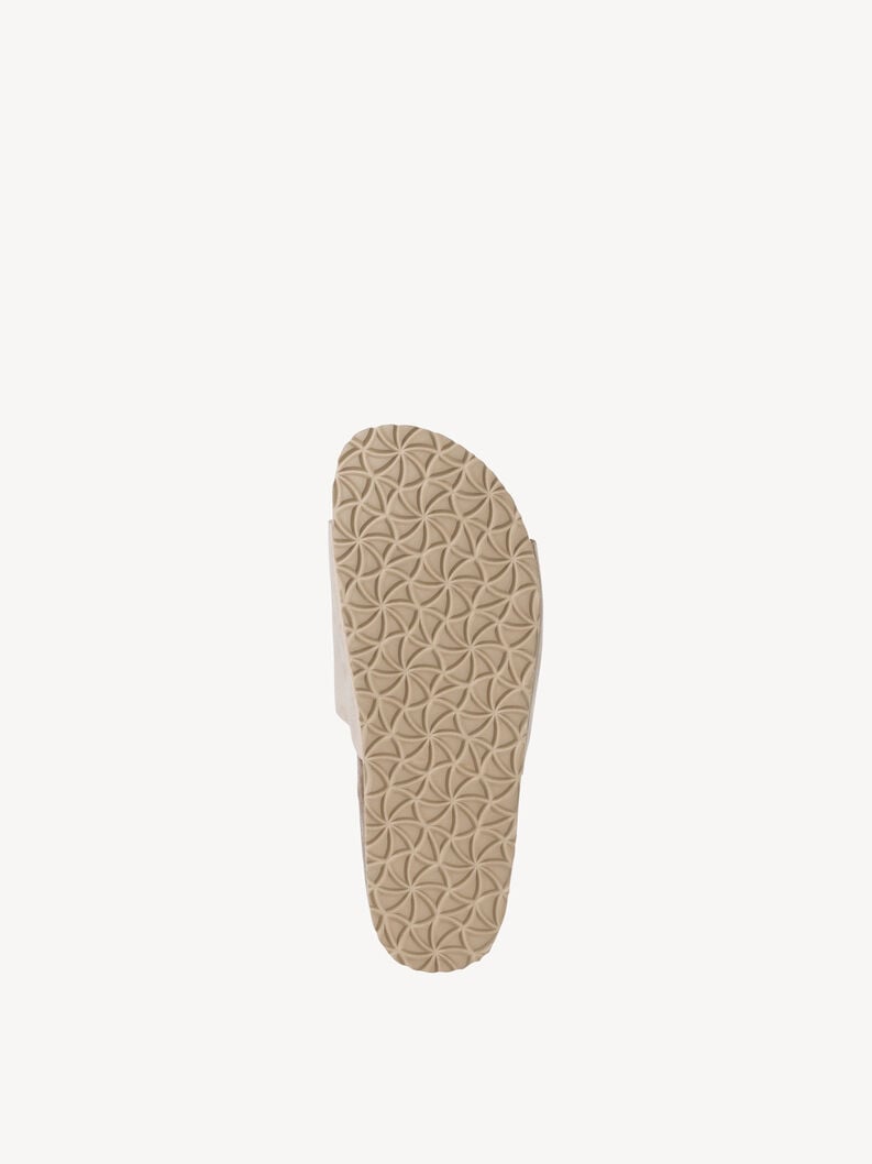 Tamaris Lederpantolette - Beige
