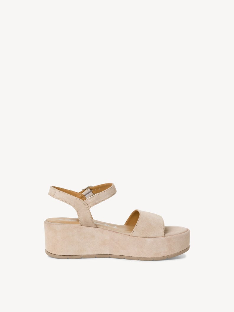 Tamaris Ledersandalette - Beige