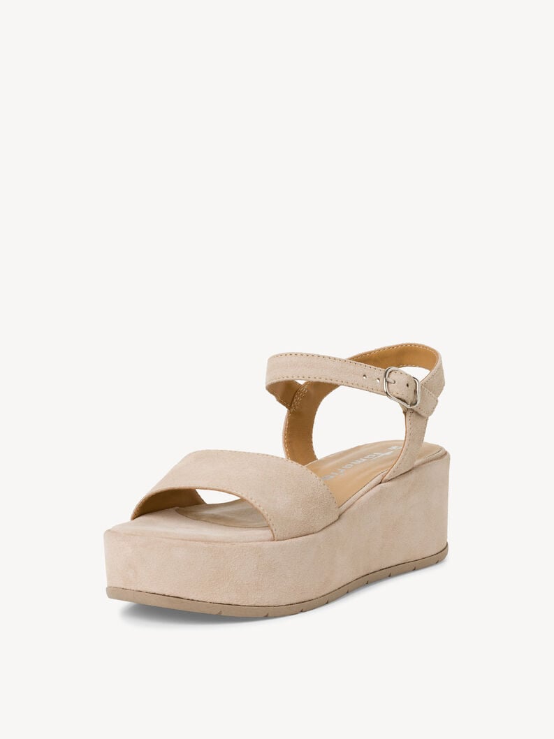 Tamaris Ledersandalette - Beige